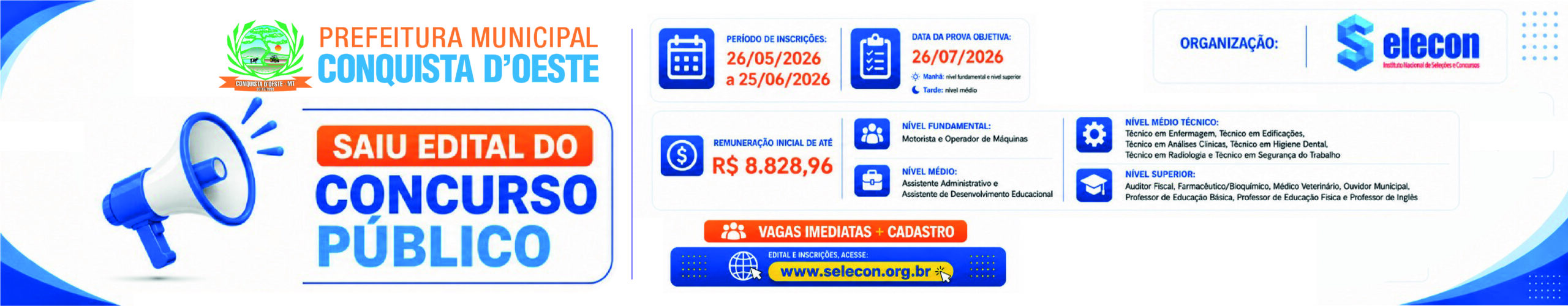 Banner - Conquista D´Oeste