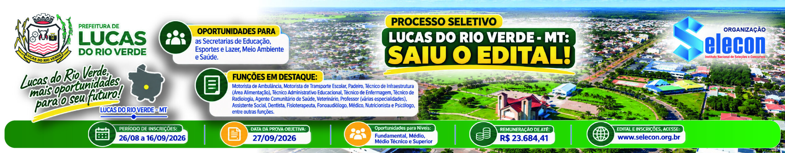 Banner - Lucas do Rio Verde
