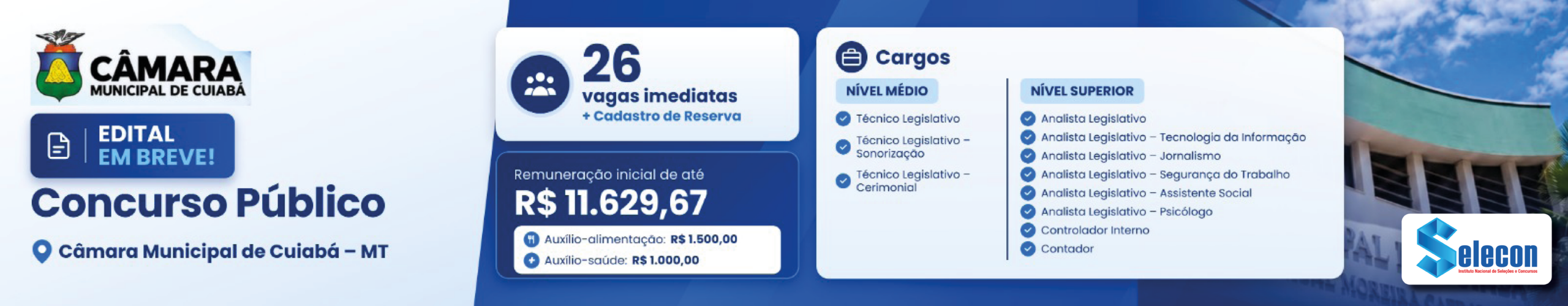 Banner CM de Cuiabá